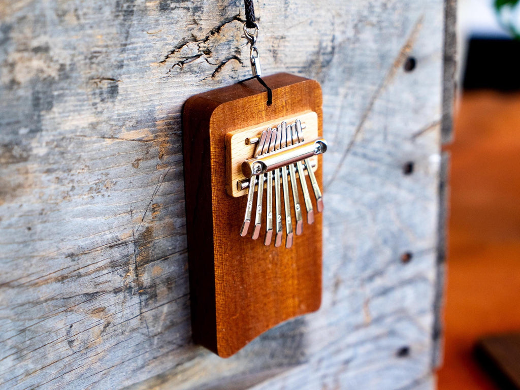 Mini Kalimba Thumb Piano Keychain