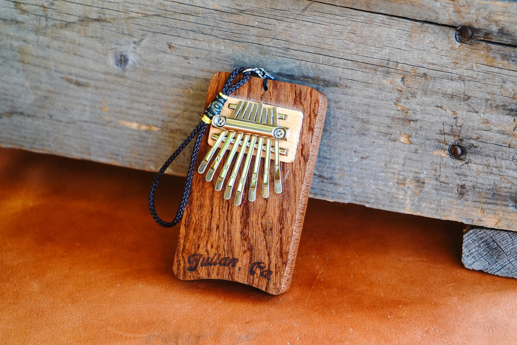 Mini Kalimba Thumb Piano Keychain