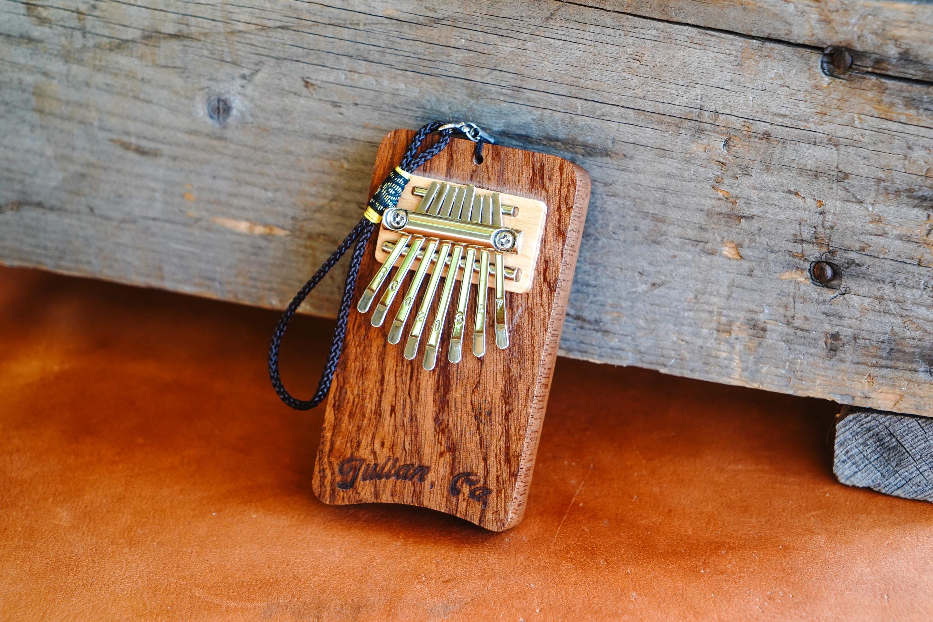 Mini Kalimba Thumb Piano Keychain