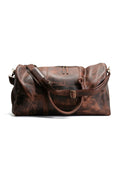 Leather Weekender Duffle Bag