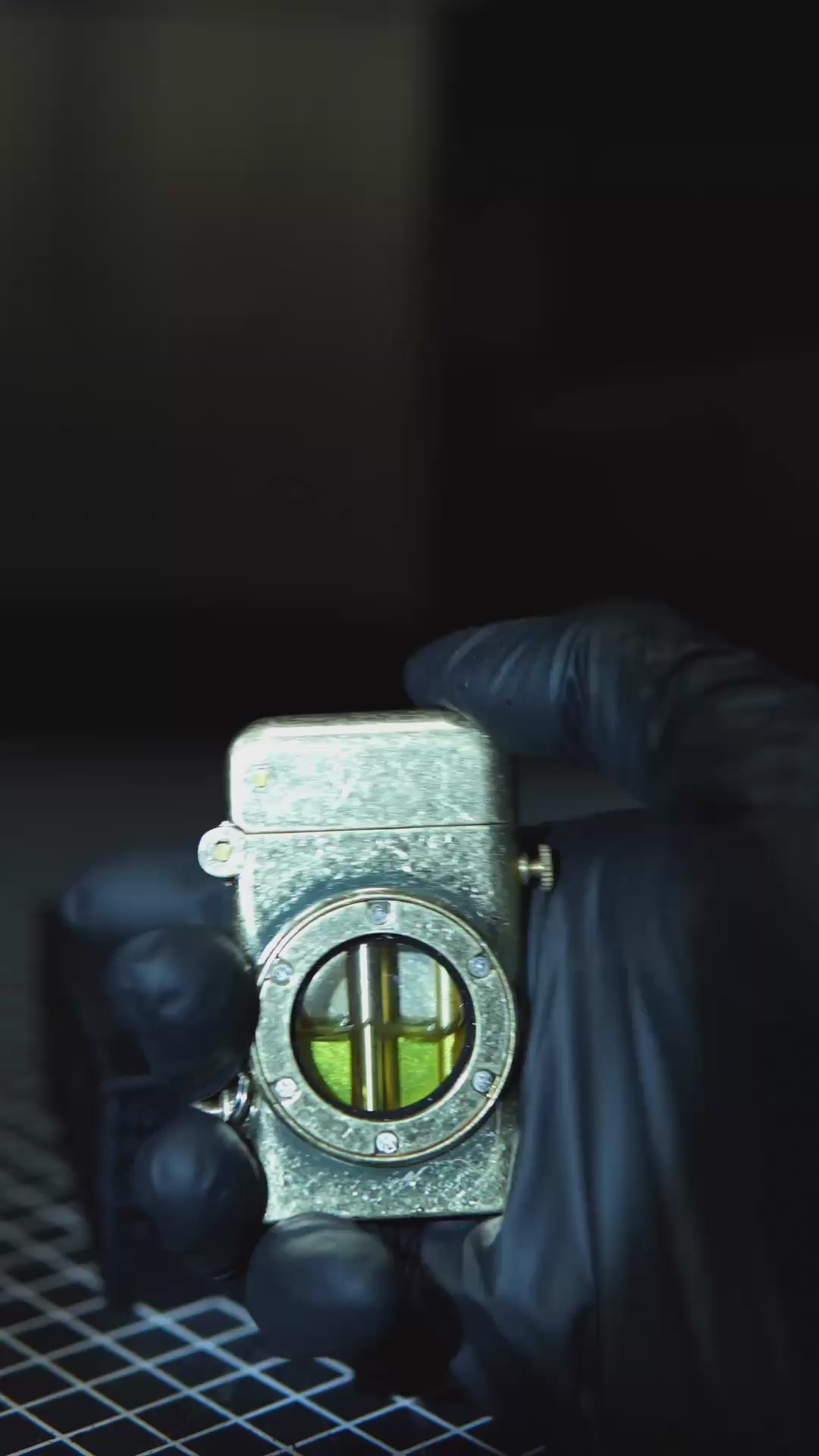 Brass Porthole Flame Lighter