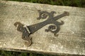 6" Medieval Bronze Finish Strap Hinges for Cabinets, Chests, and More