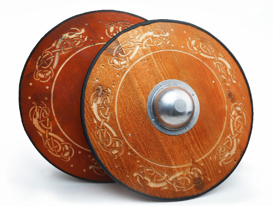 DIY Kids Size Viking Round Shield Umbo / Boss, Handle, and Hardware