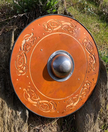 Steel Umbo / Shield Boss for DIY Toy Round Viking Shields and Bucklers