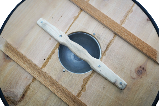 DIY Kids Size Viking Round Shield Umbo / Boss, Handle, and Hardware