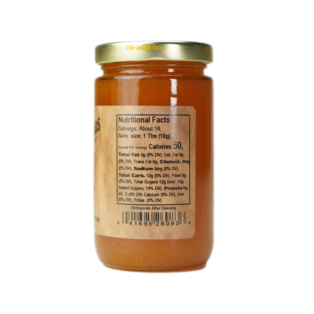 Backwoods Provisions Apricot Butter 9 oz