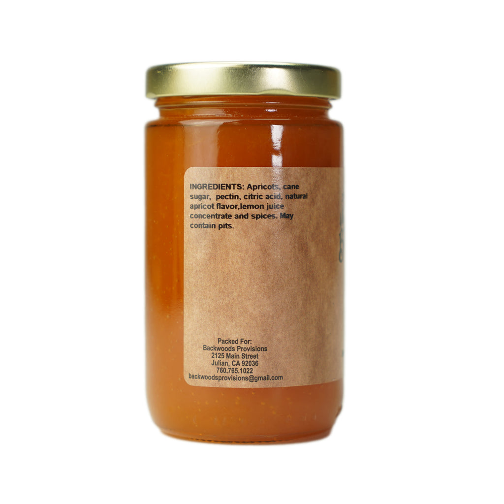 Backwoods Provisions Apricot Butter 9 oz