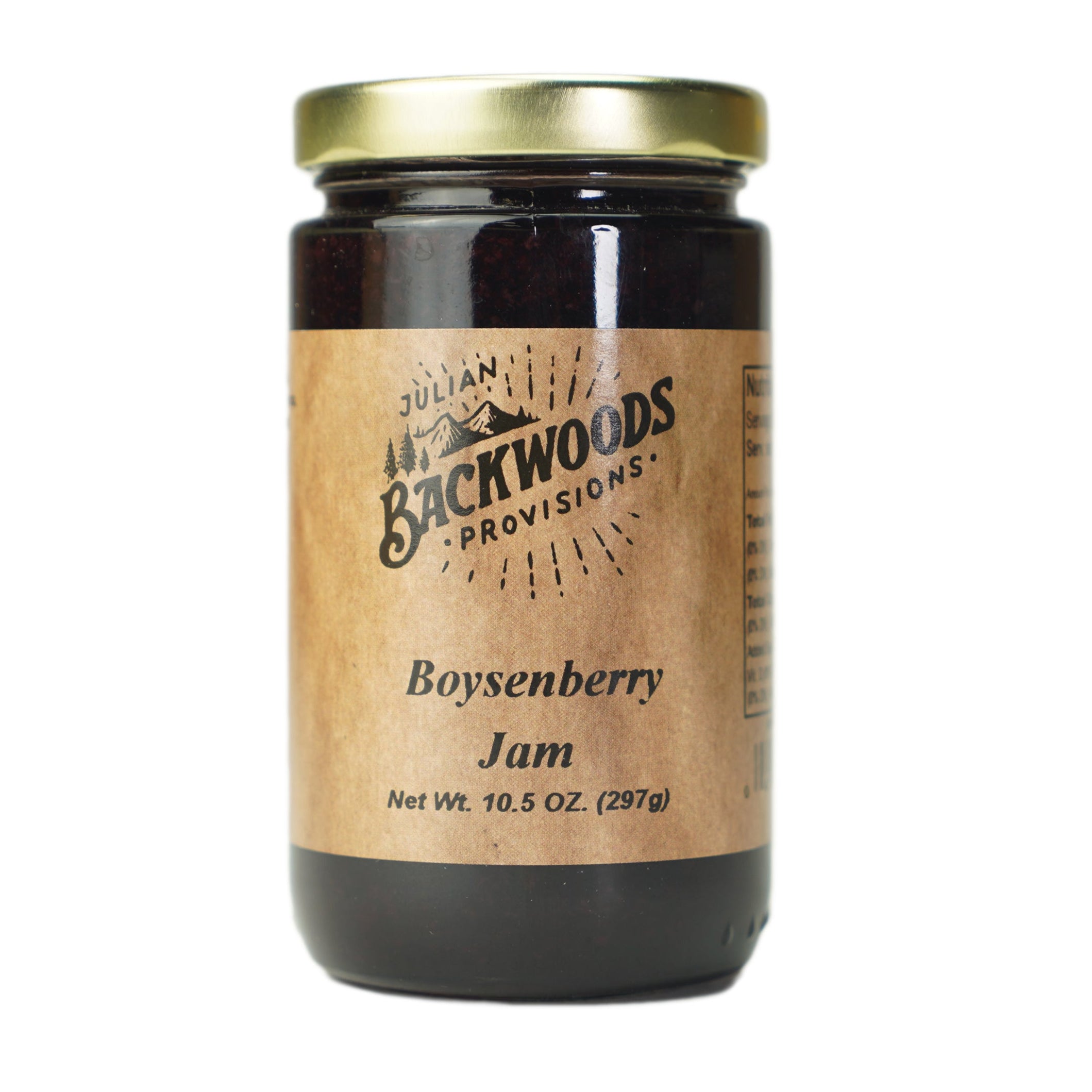 Backwoods Provisions Boysenberry Jam 10.5 oz