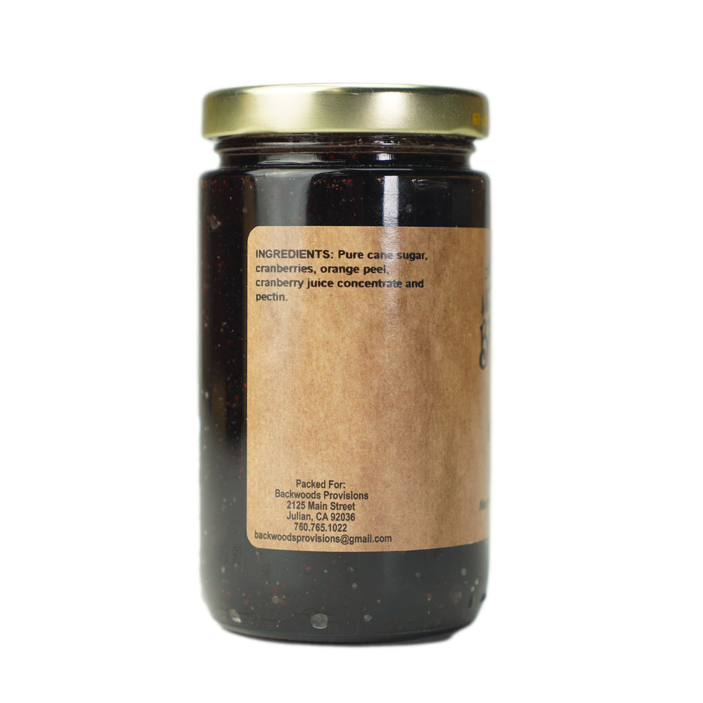 Backwoods Provisions Cranberry Preserve 10.5 oz