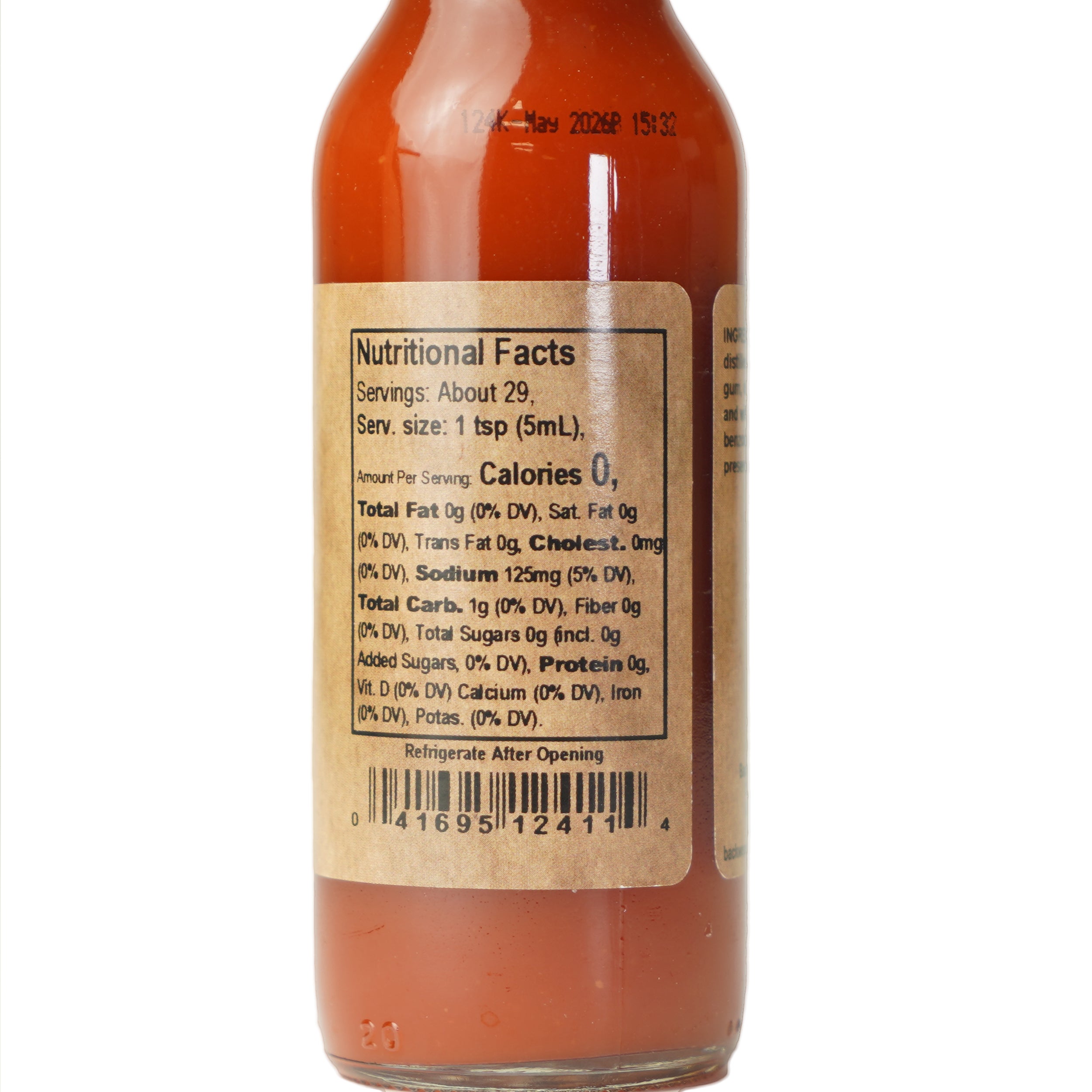 Backwoods Provisions Four Amigas Hot Sauce 5 oz