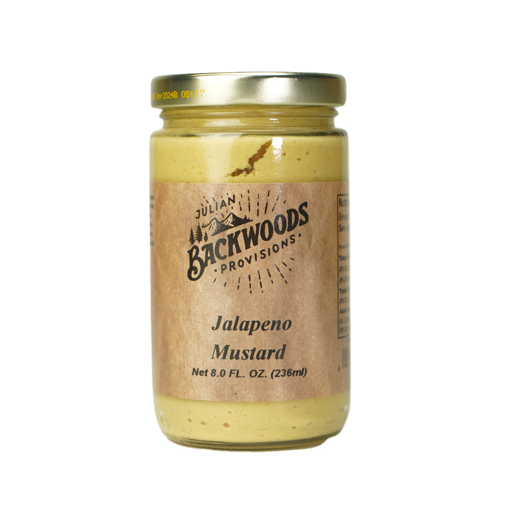 Backwoods Provisions Jalapeño Mustard 8 oz