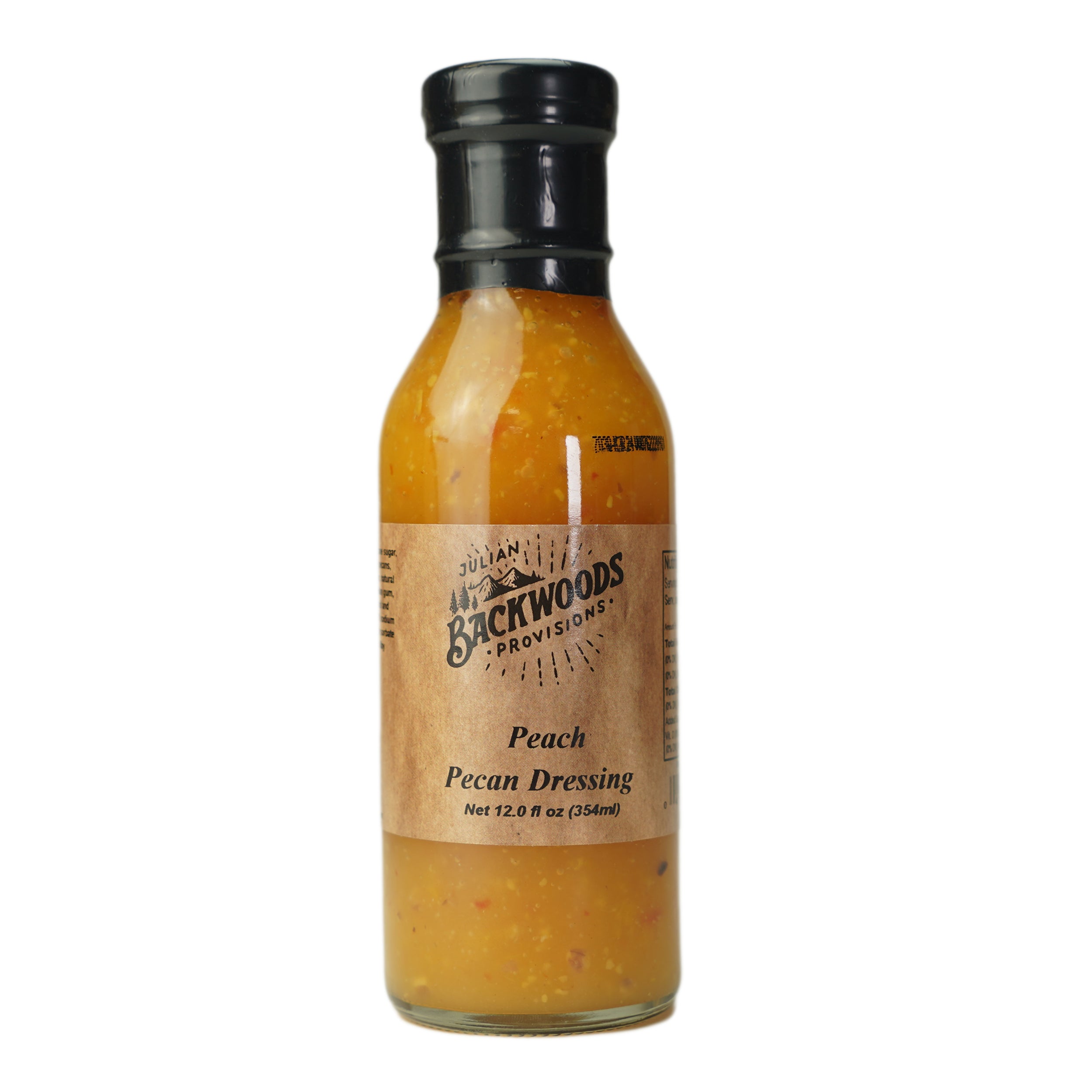 Backwoods Provisions Peach Pecan Dressing 12 oz
