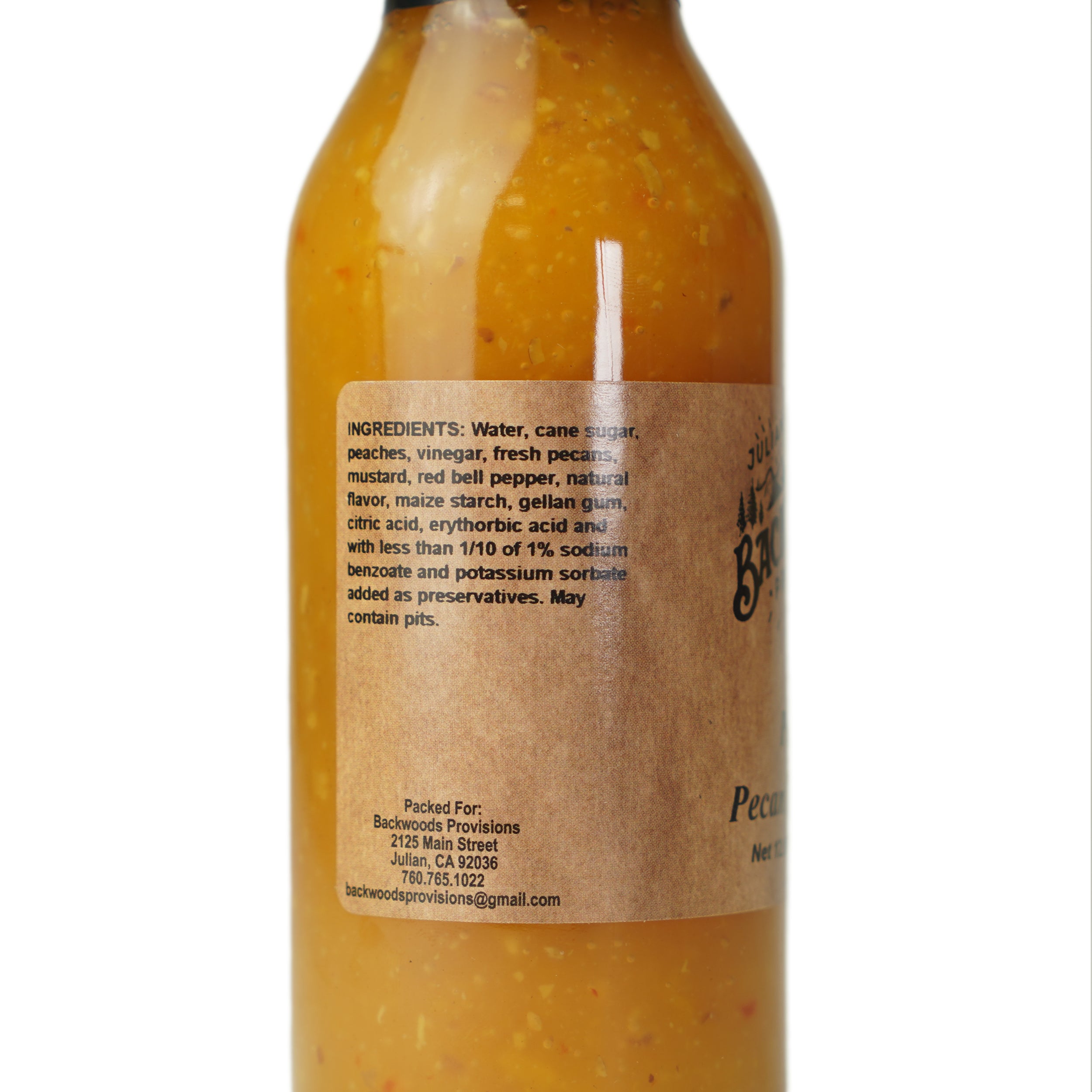 Backwoods Provisions Peach Pecan Dressing 12 oz