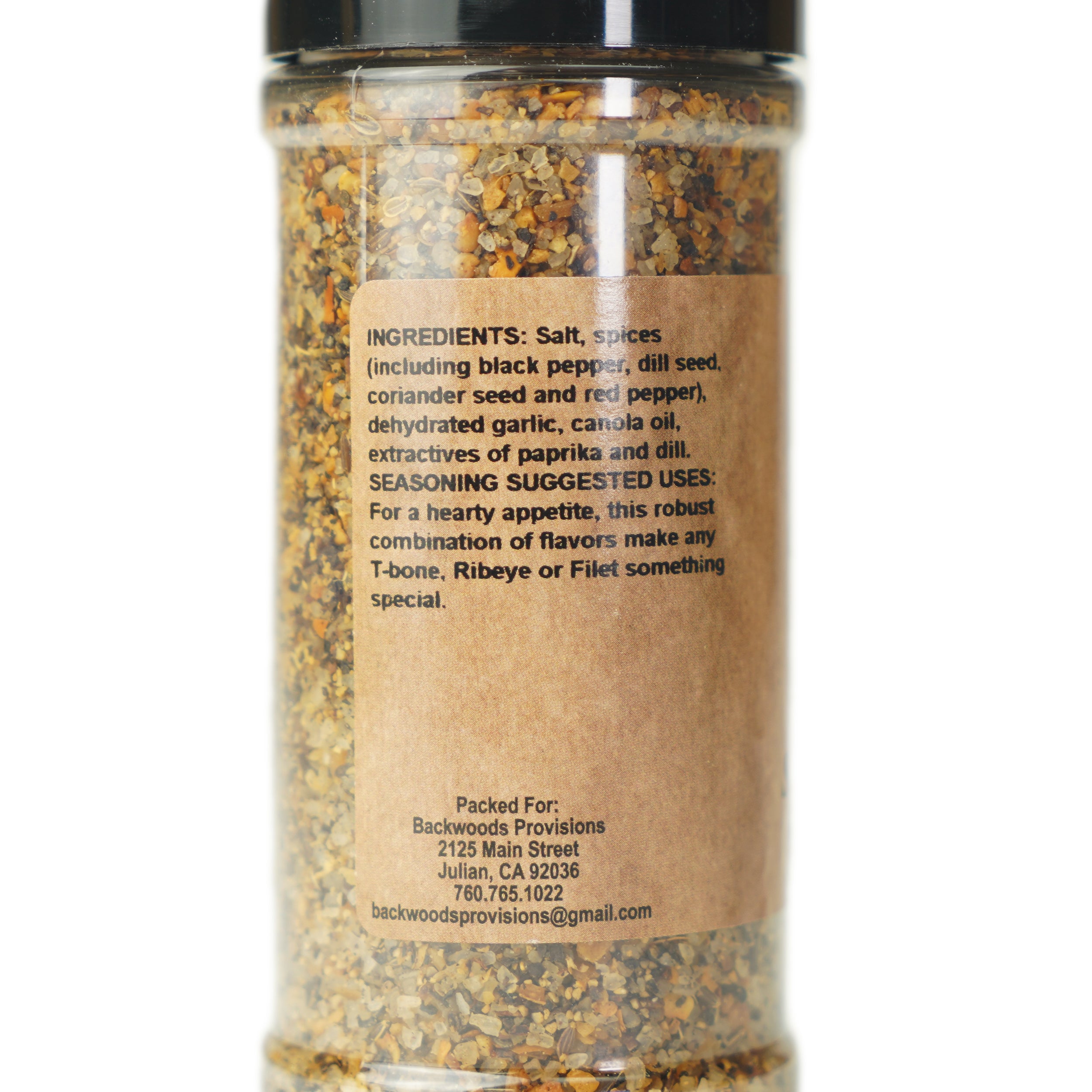 Backwoods Provisions Robust Ribeye Steak Seasoning